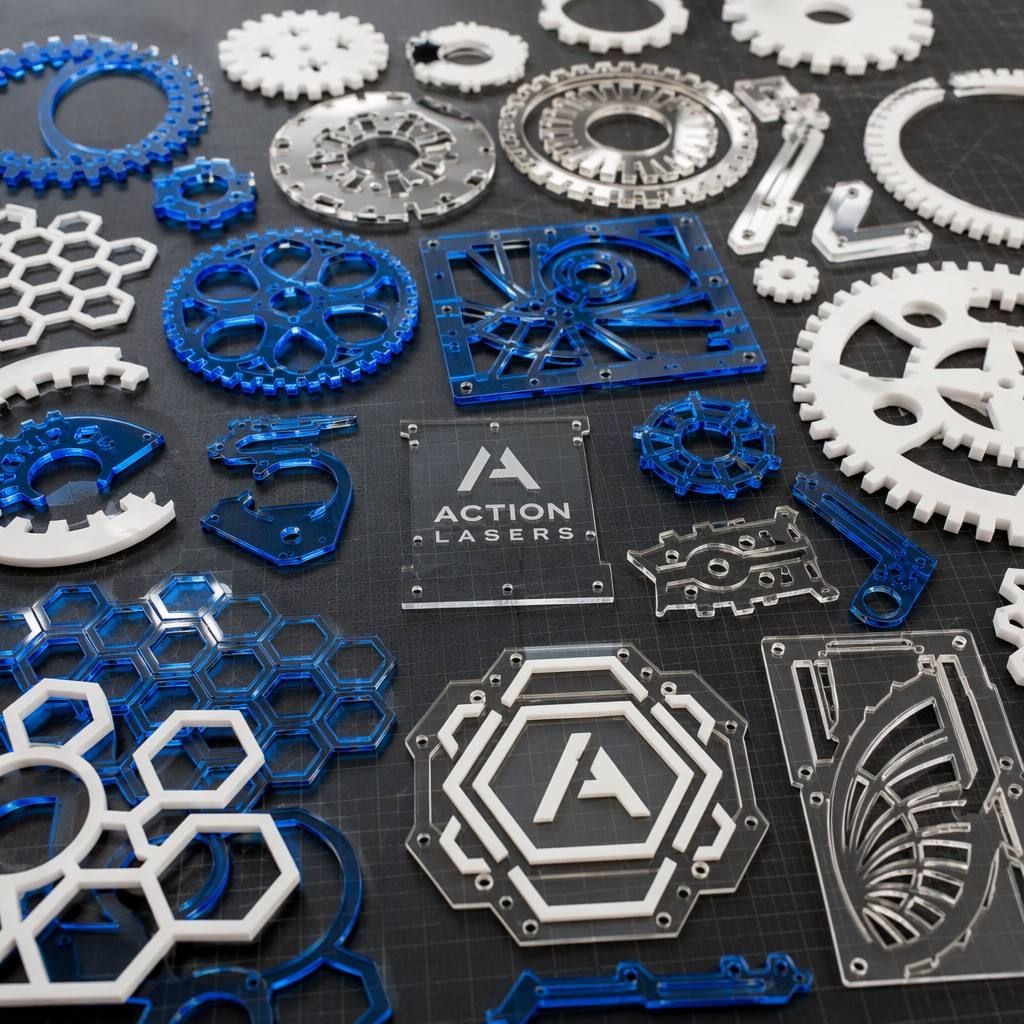 Laser Cutting Graphics out of Acrylic