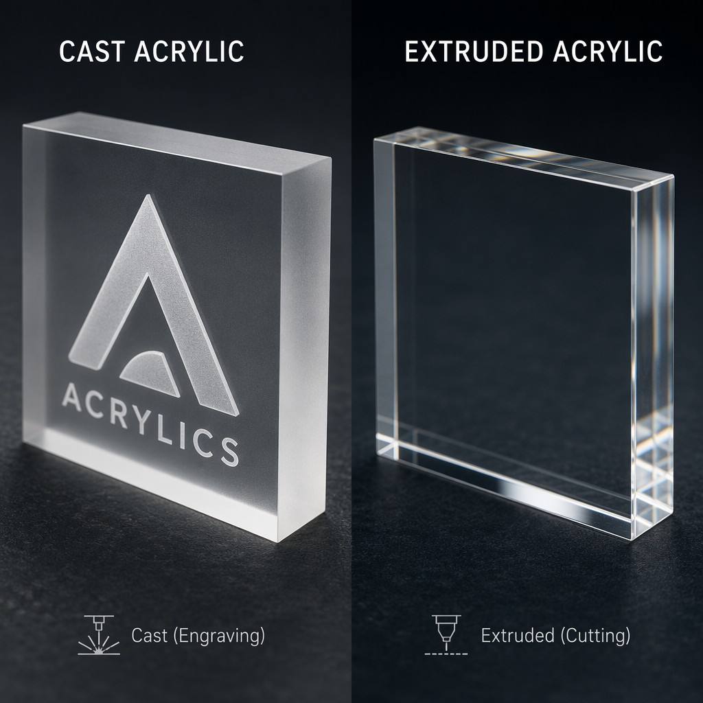 Types of Acrylic – Cast and Extruded