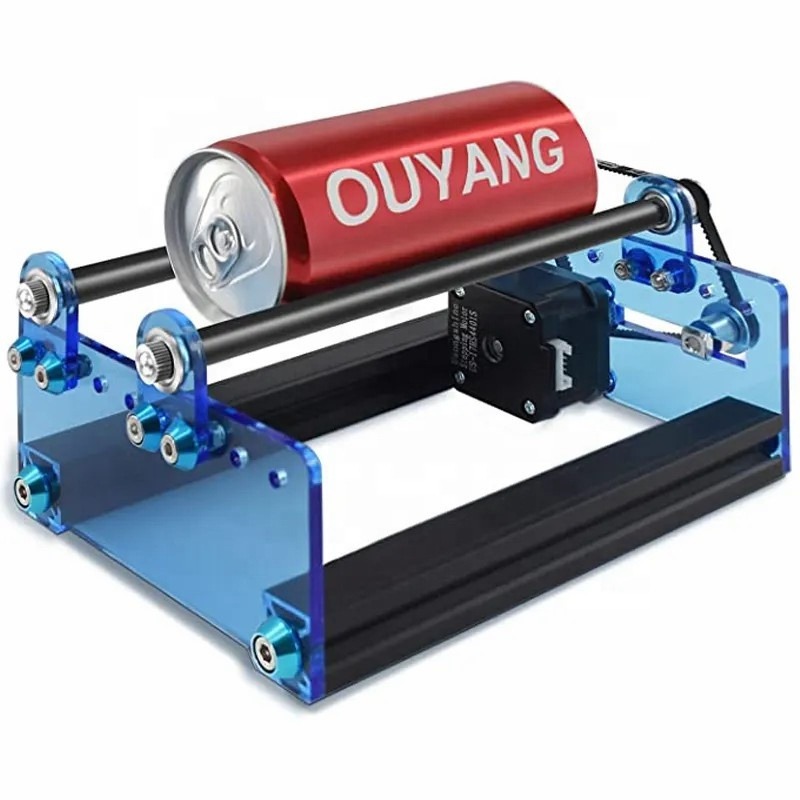 Rotary axis attachment for marking cylindrical workpieces