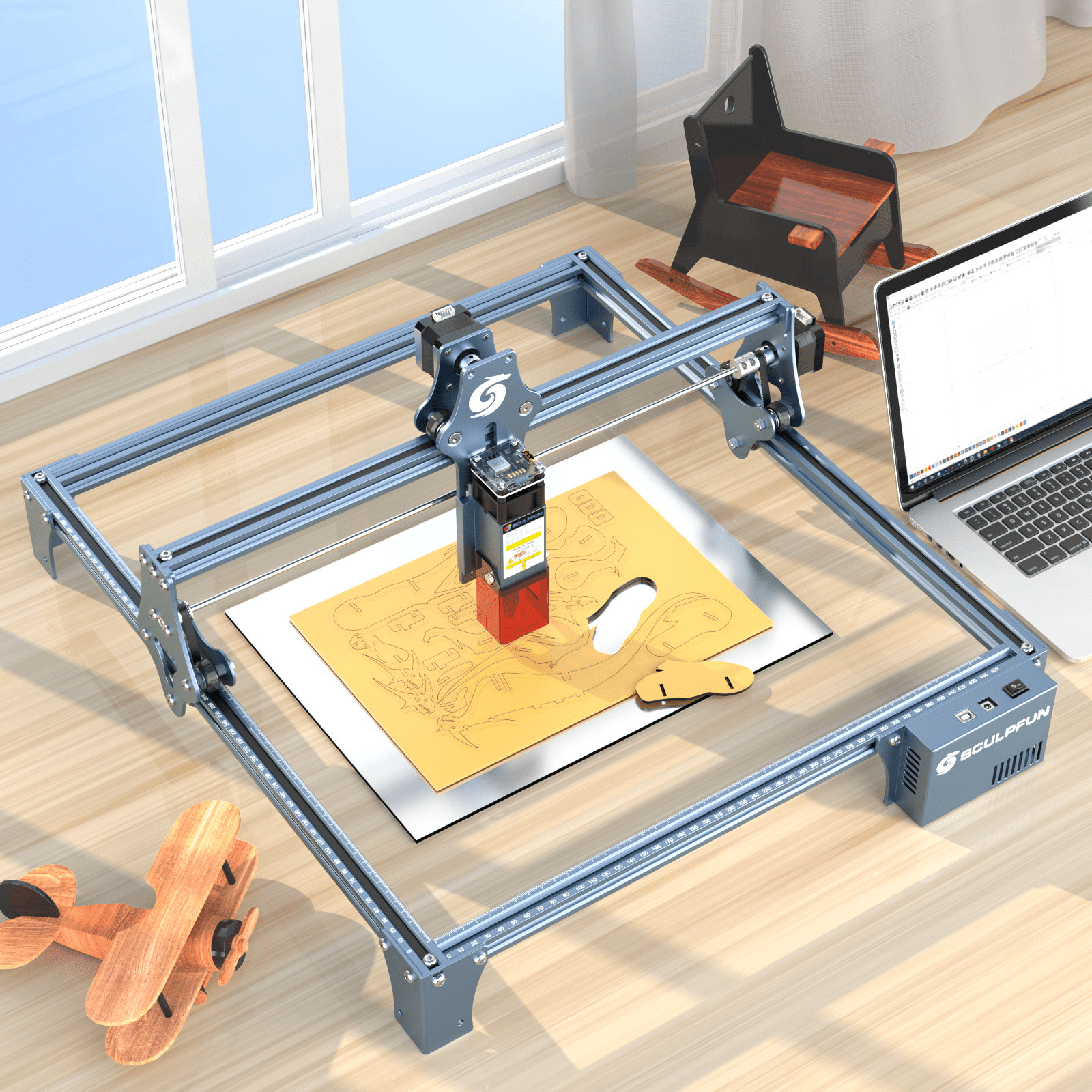 Mini Portable Laser Engraver – 3W/10W/20W for Small Business - Slide 8