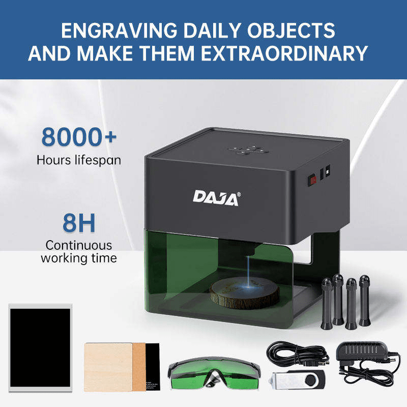 Mini Portable Laser Engraver – 3W/10W/20W for Small Business - Slide 2